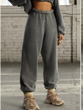 JOAH BROWN OVERSIZED JOGGERS